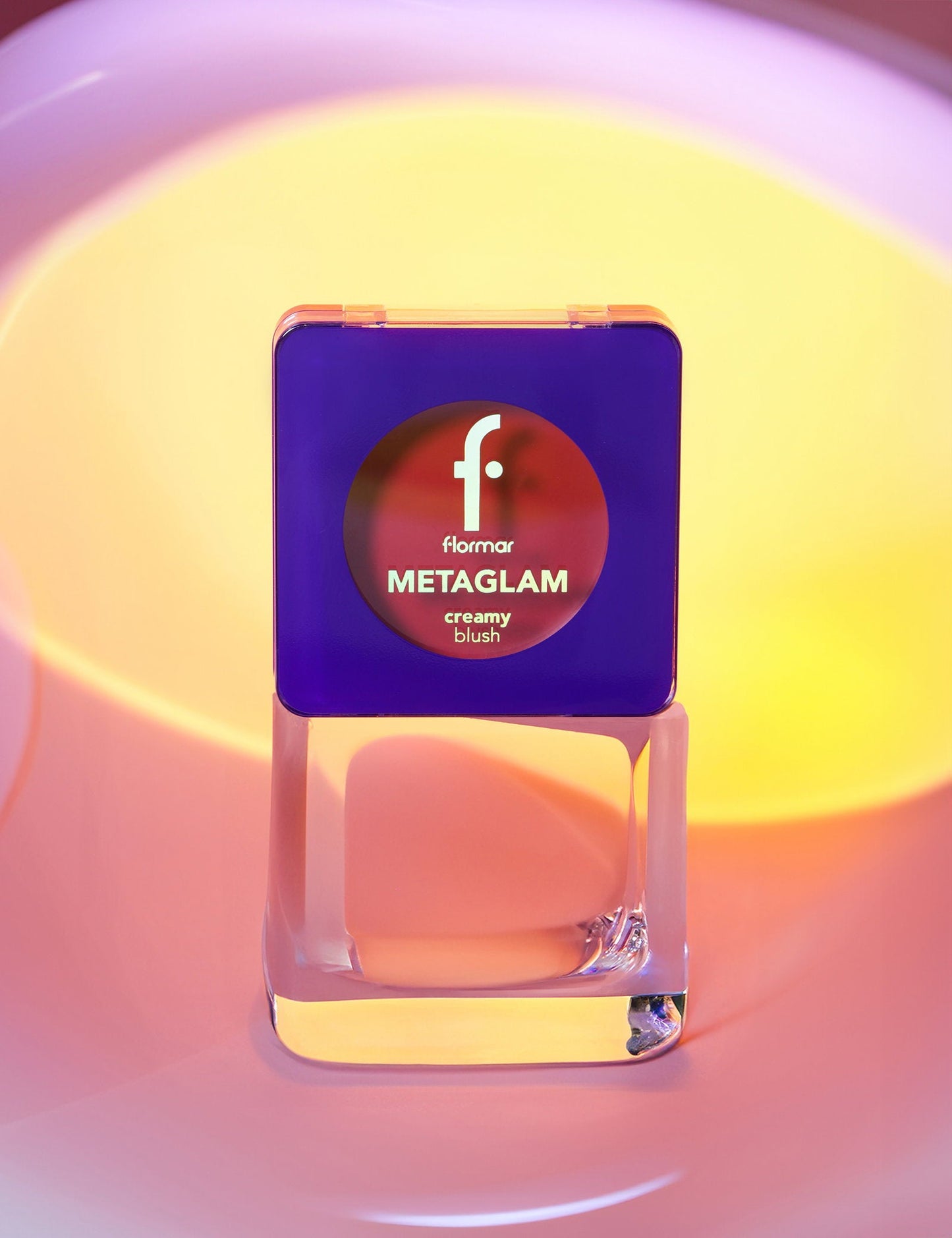 Flormar Metaglam Creamy Compact Blush with Matte Finish 4g