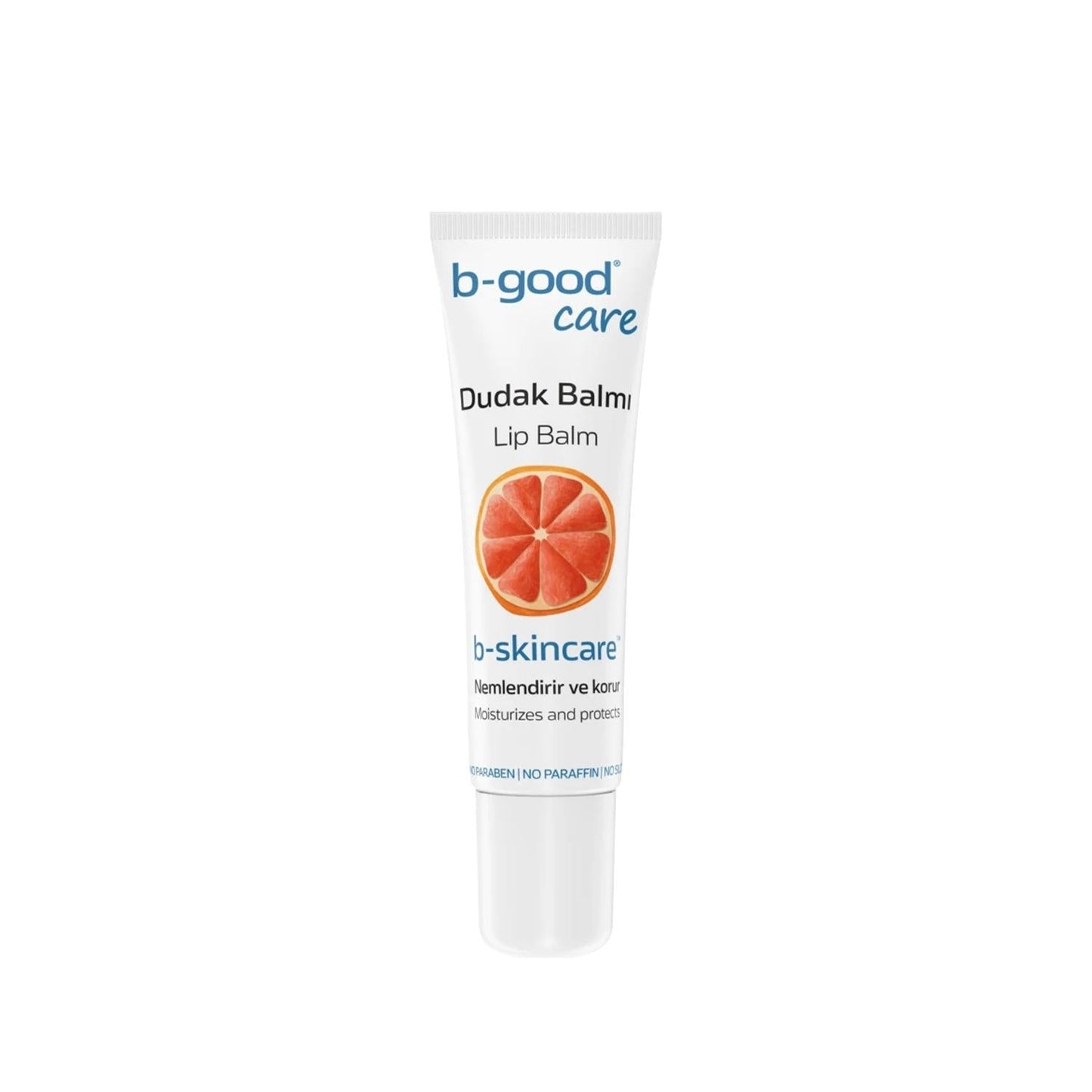 b-good b-skincare Moisturizing Grapefruit Lip Balm - 12ml Natural Relief for Dry Lips