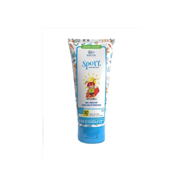 Babyton Sport Mineral Sunscreen SPF30 for Kids 100ml