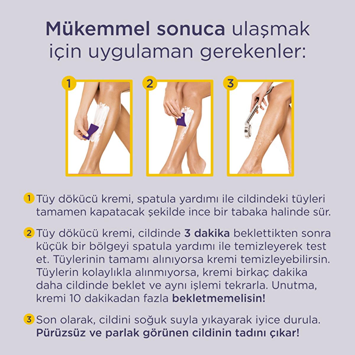 Sesu Hair Removal Cream for Normal Skin - 3.38 fl oz, Dermatologically Tested, Vitamin E & Bisabolol Enriched