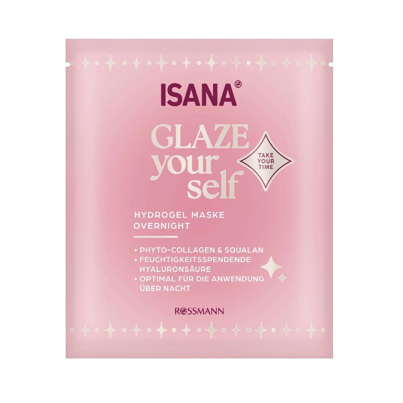 Isana Hydrogel Night Mask with Collagen 1 Pack