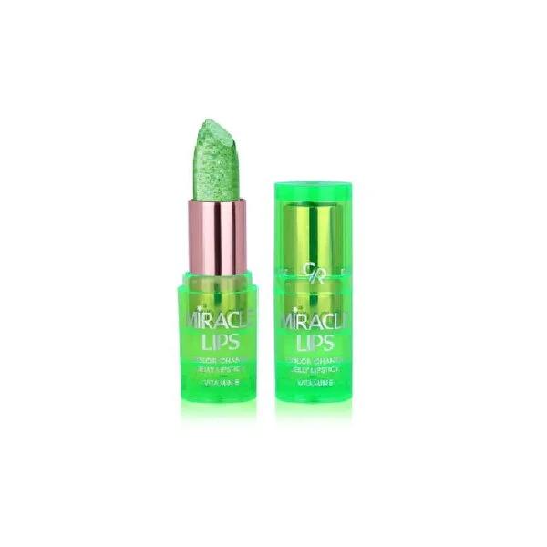 Golden Rose Color Change Jelly Lipstick - Vegan, Moisturizing, Long-Lasting Lip Color