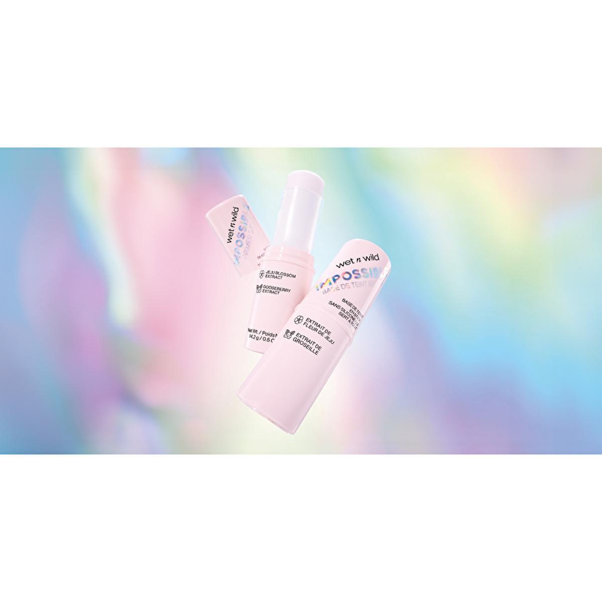 Wet n Wild Impossible Primer/Baz Stick - Mattifying & Hydrating Makeup Primer Stick for Smooth Application