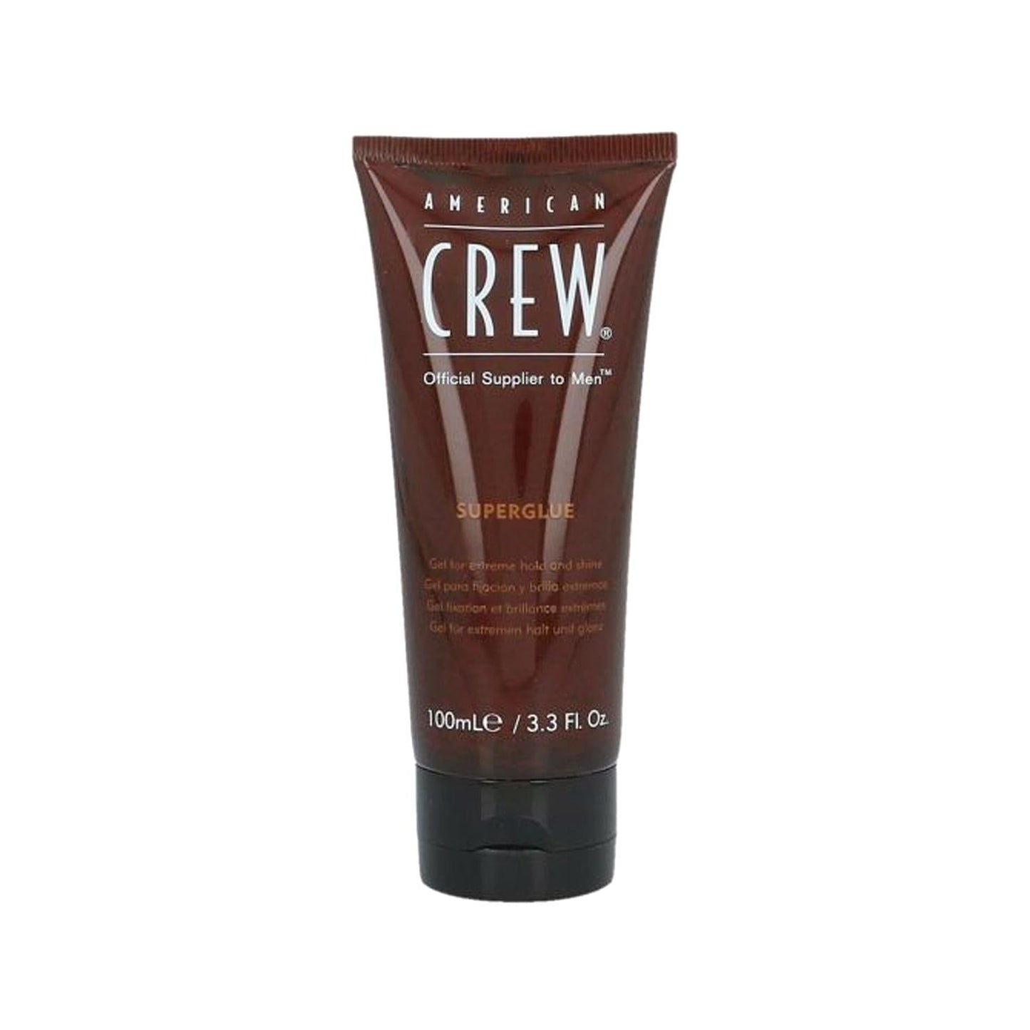 American Crew Superglue Extra Strong Hold and Shine Gel 100 ml - Strong Hold Hair Gel for Men