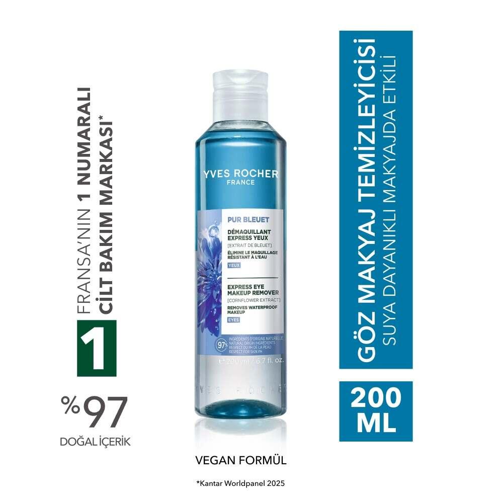Pur Bleuet Express Eye Makeup Remover for All Skin 100ml