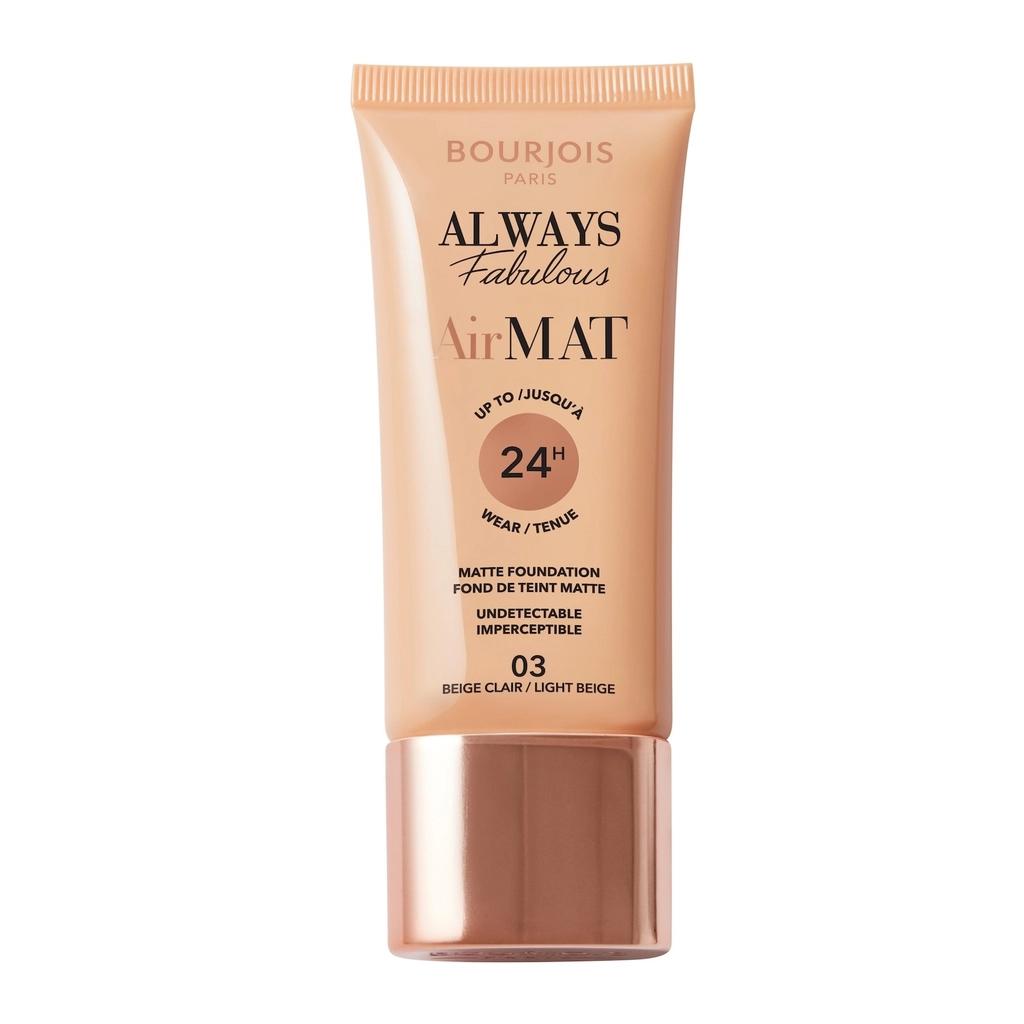 Bourjois Always Fabulous Air Mat Foundation 03 Light Beige 30ml
