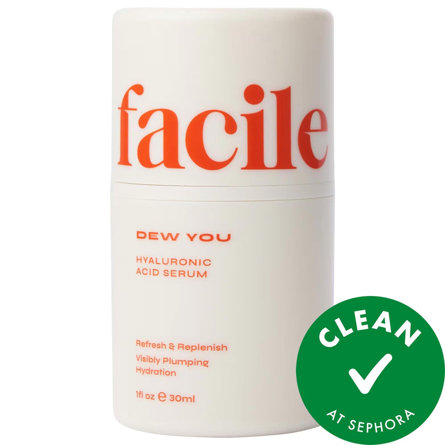 Dew You: Hydrating Hyaluronic Acid Gel Serum - Plump Skin, Reduce Fine Lines & Wrinkles - Vegan & Cruelty-Free