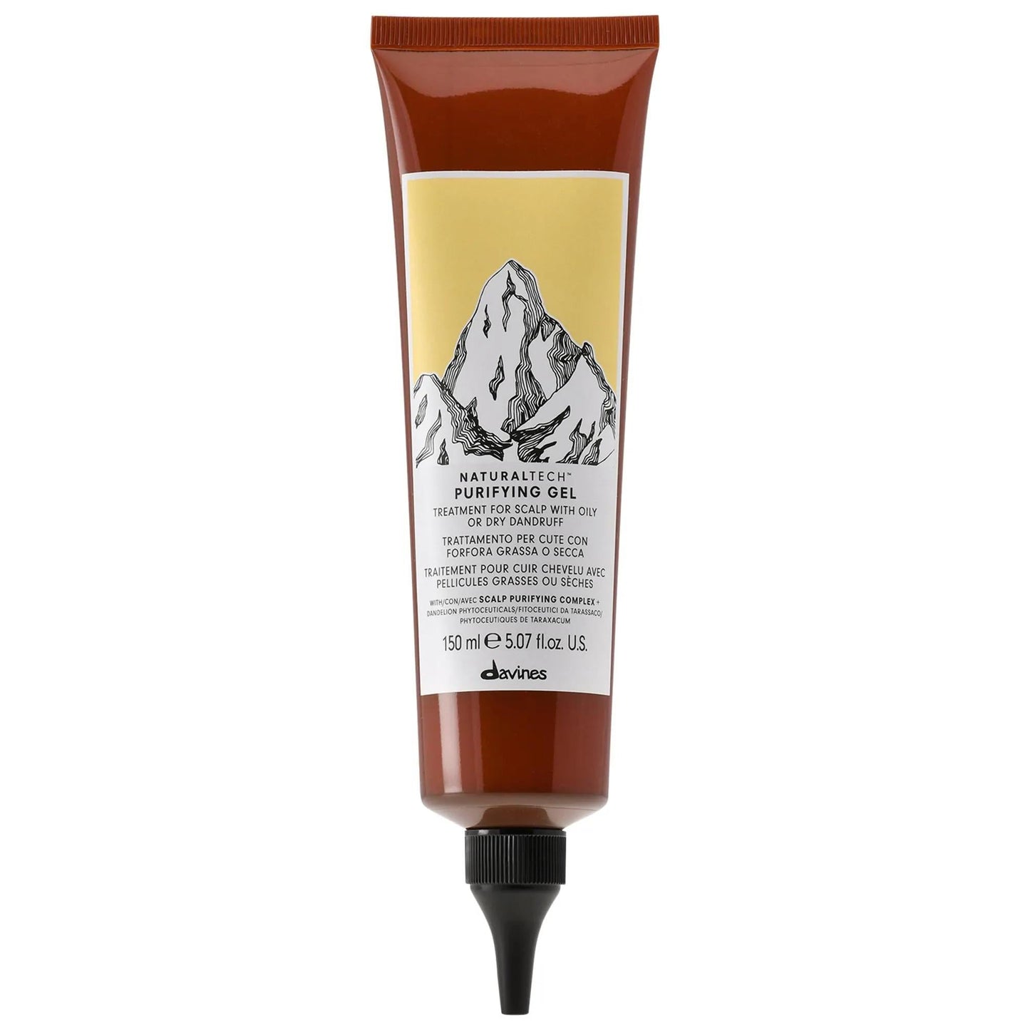 Davines Scalp Purifying Gel - Vegan Dandruff Treatment for Flaky Scalp Relief