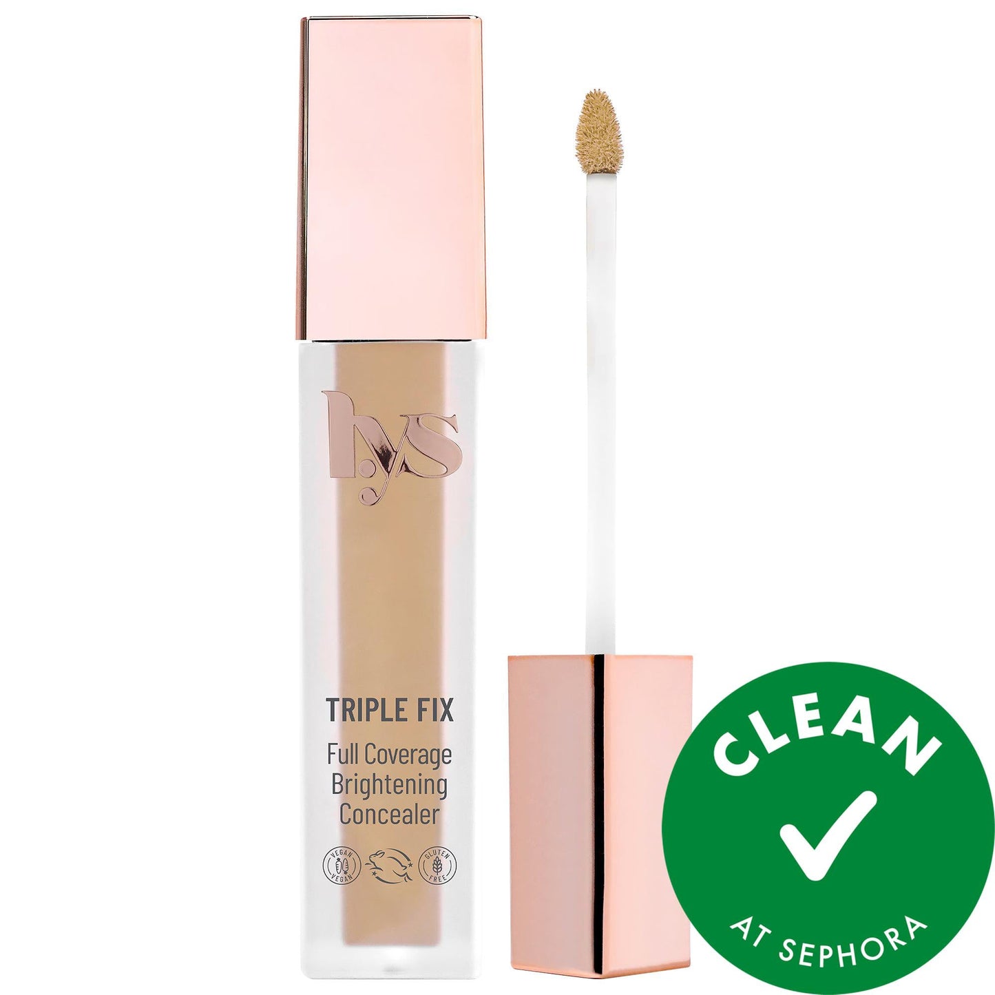 Triple Fix Brightening Concealer by Triple Fix - Vegan, Cruelty-Free, Full Coverage Concealer for Natural Finish