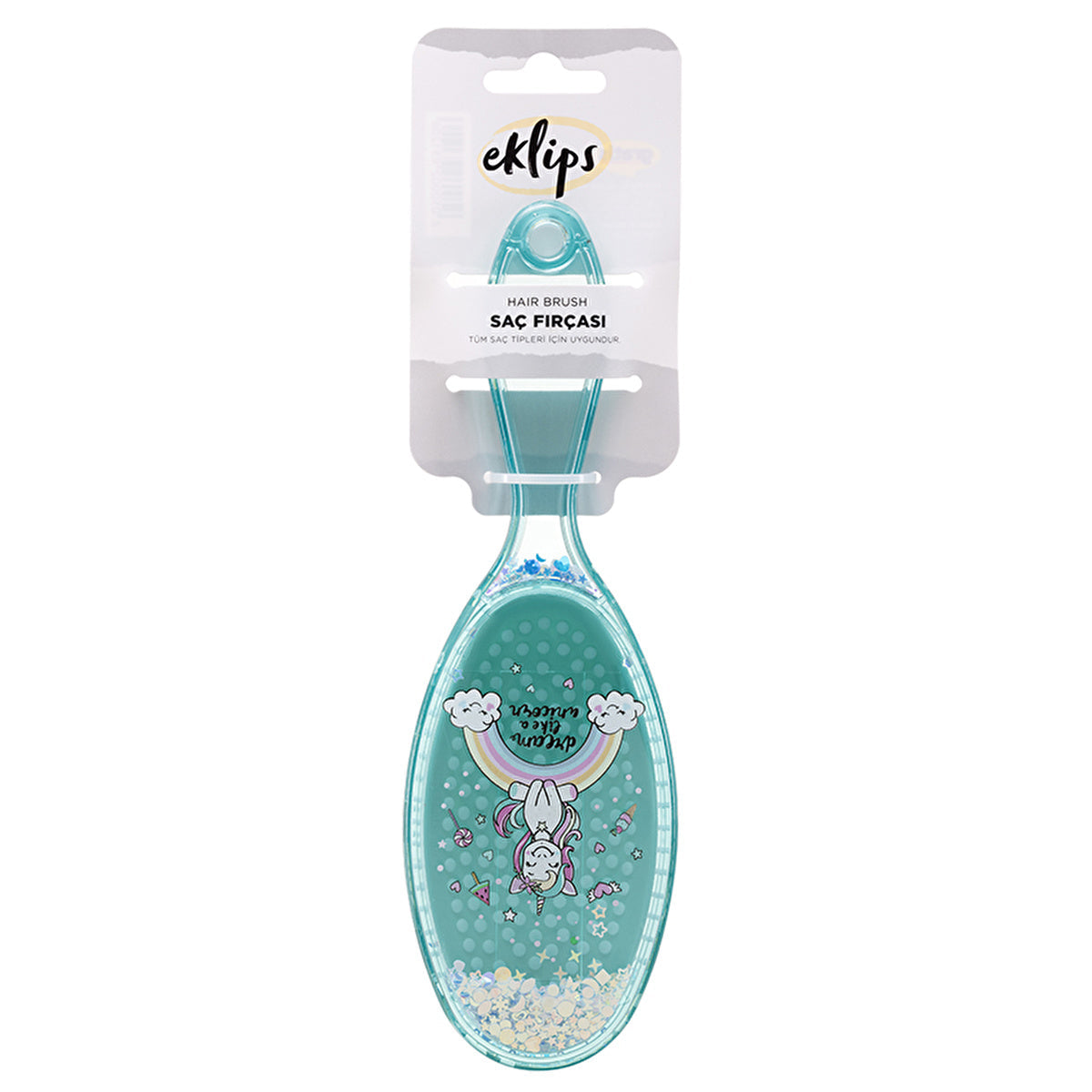 Eclips Pattern Hair Brush - Gentle on Hair | For Kids & Adults