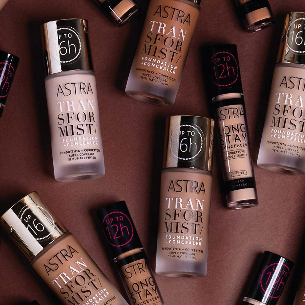 Astra Transformist Foundation & Concealer in Alabaster 20ml