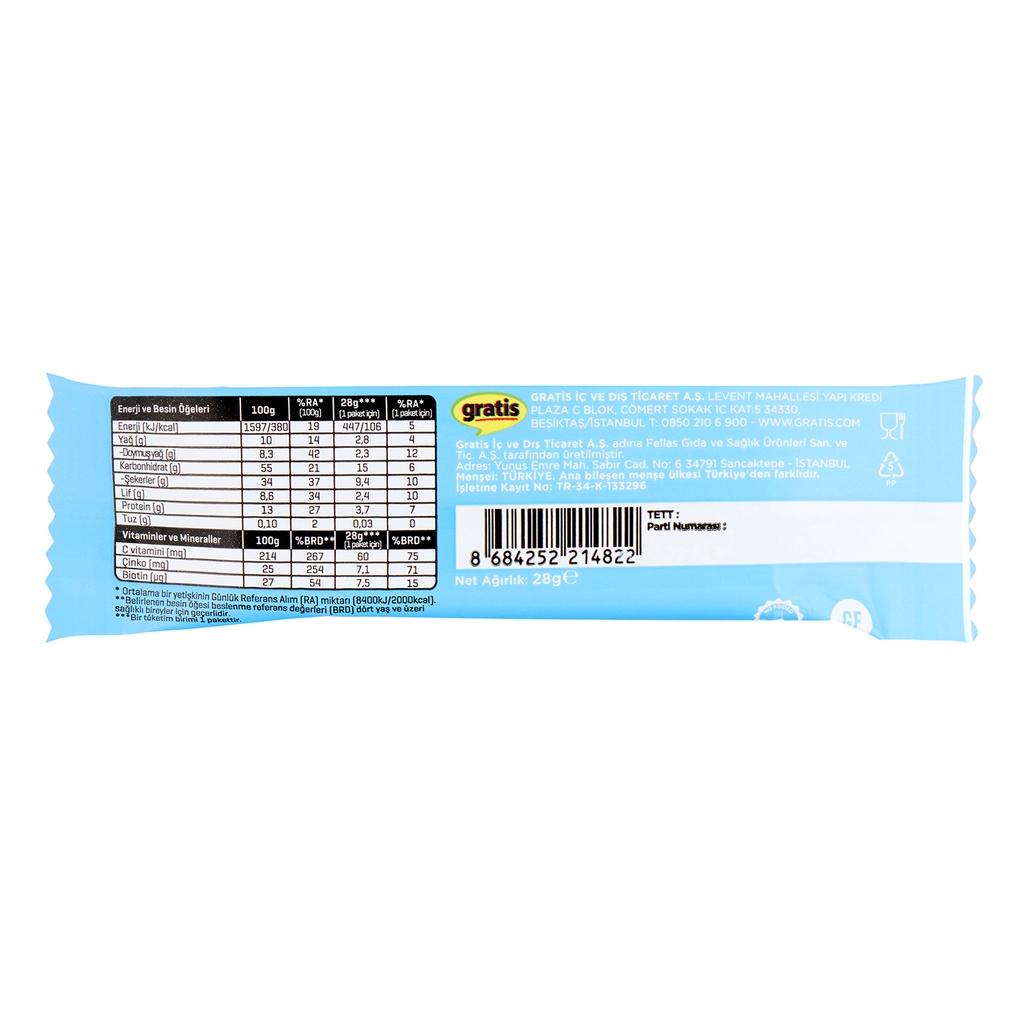 Life In Coconut Collagen Bar Daily Wellness Snack 28g