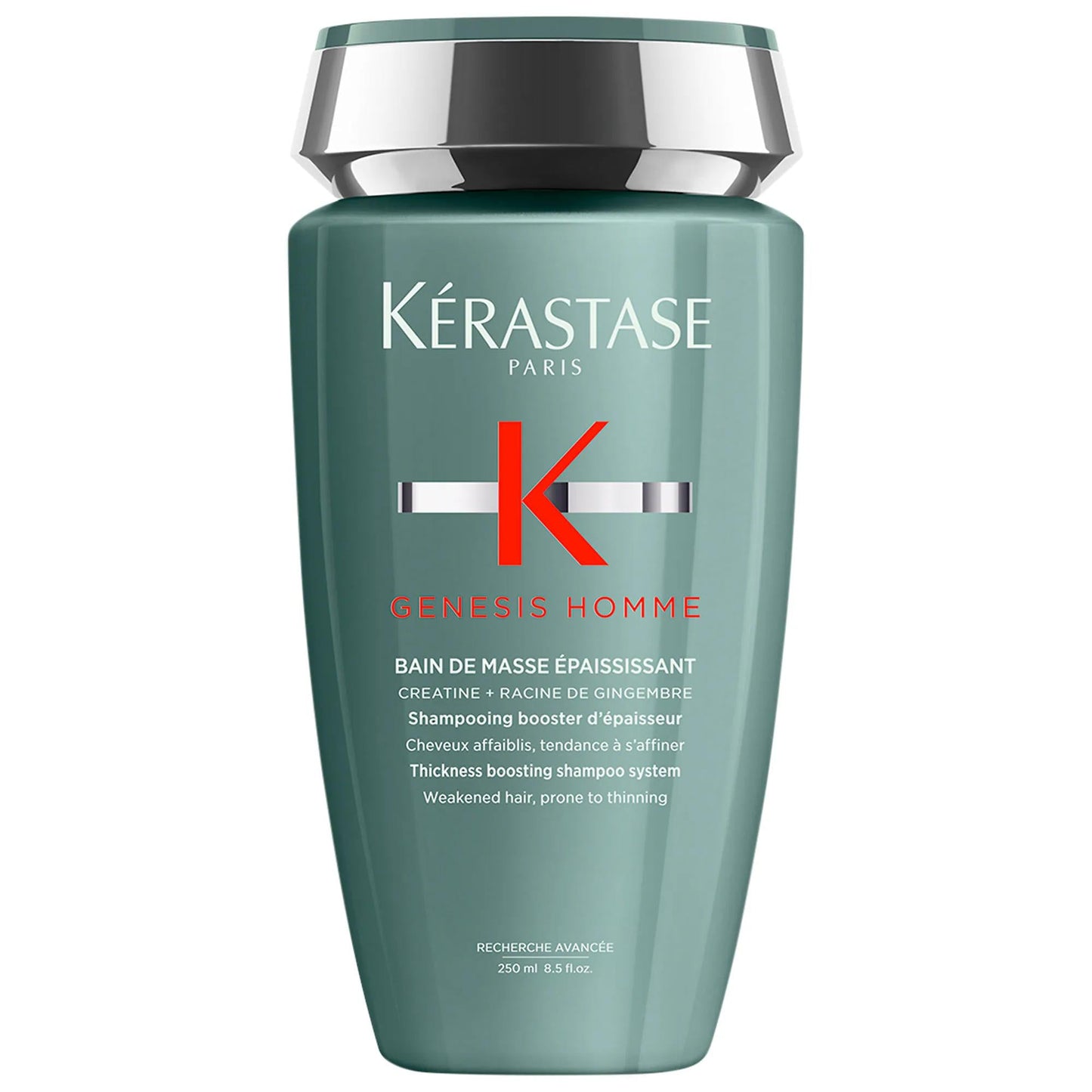 Genesis Homme Thickening Shampoo for Men - Boosts Volume, Strengthens Hair, Gentle Daily Cleanser for Fine/Thinning Hair