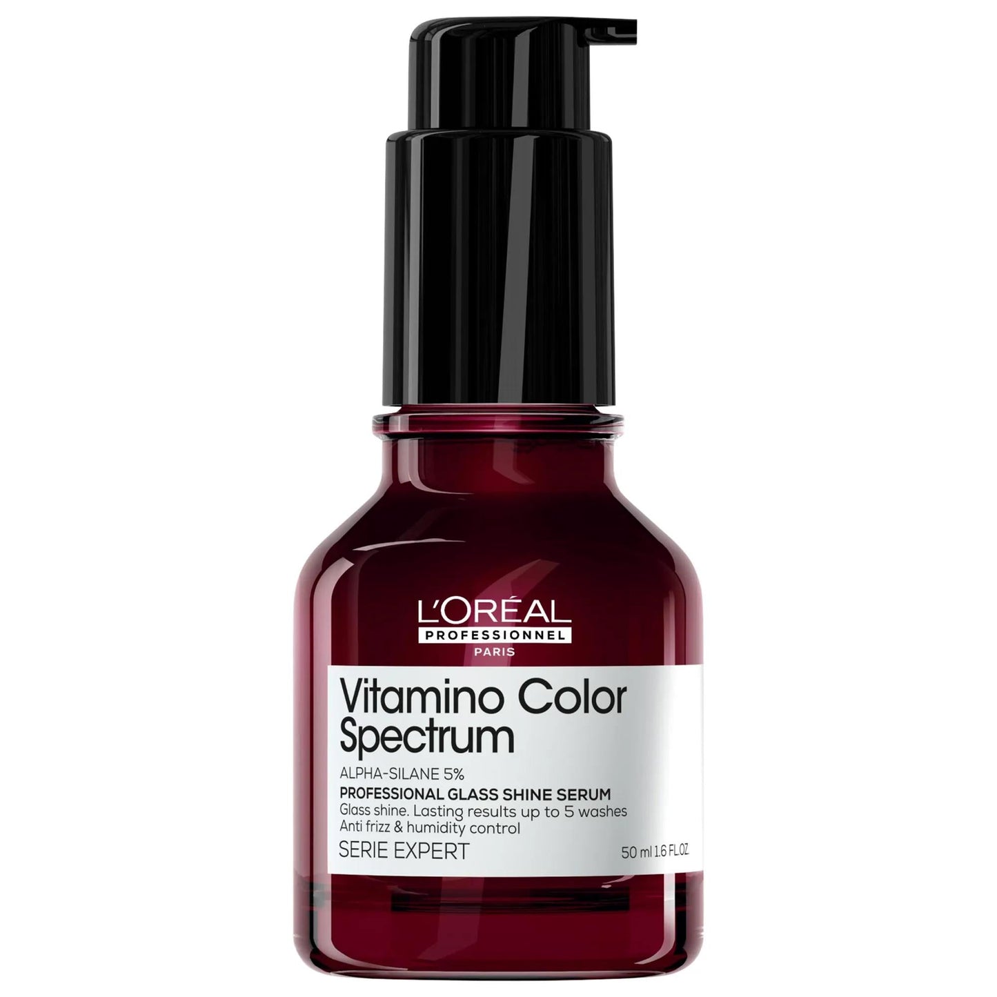 Vitamino Color Spectrum Glass Shine Hair Serum: UV & Heat Protection, Anti-Frizz, Color Safe - Professional Shine Serum for Color Treated Hair