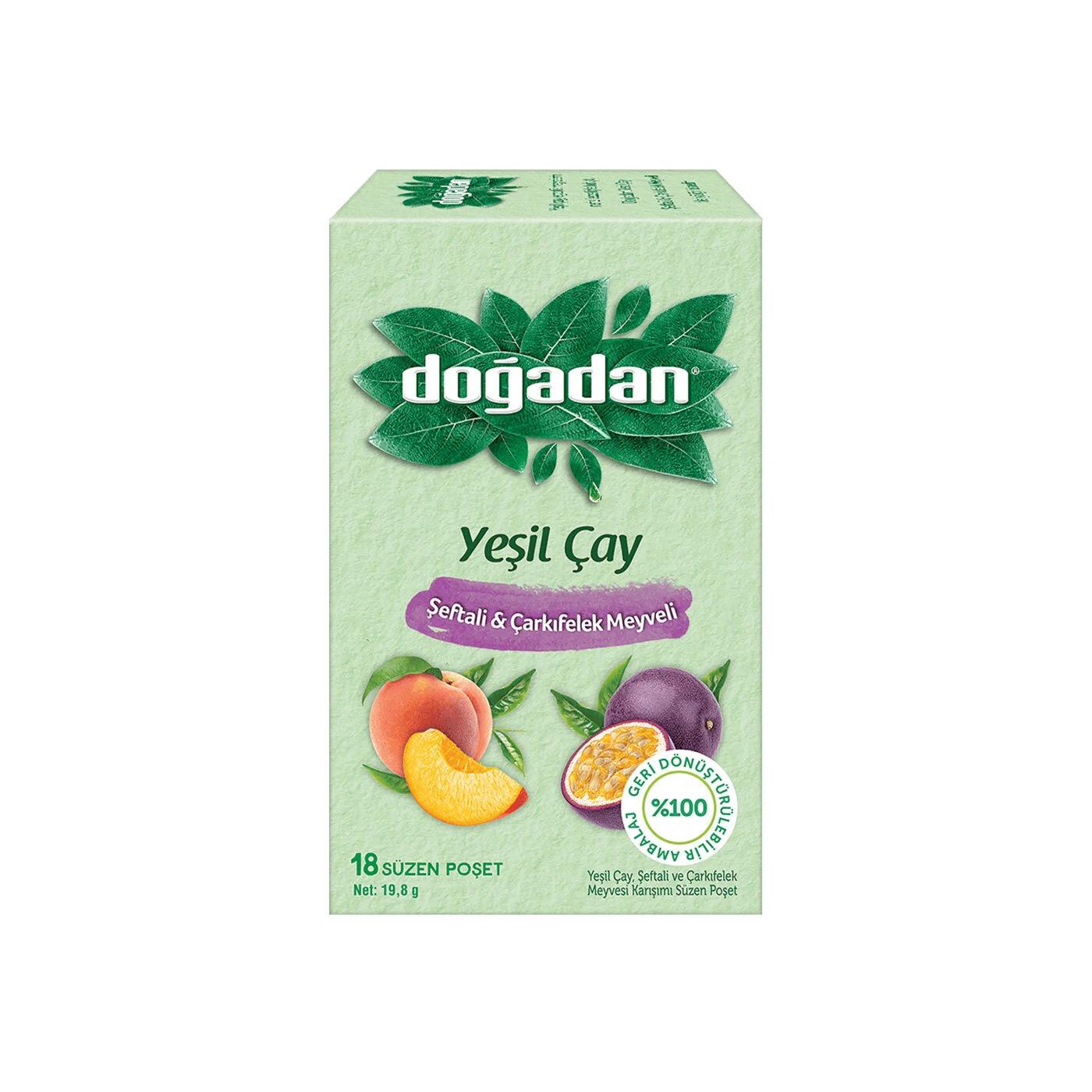 Dogadan Green Tea with Peach & Passionfruit 18 Bags