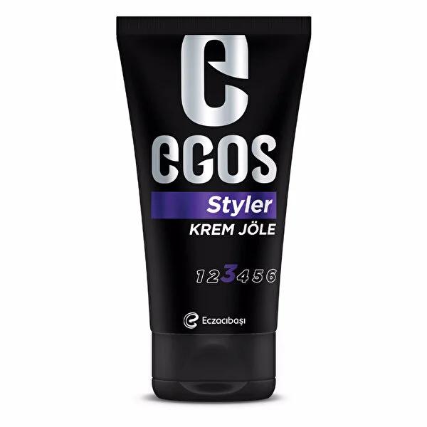 Egos Vitamin Enriched Hair Styling Gel - Nourishing, Long Lasting, Non-Greasy, Dandruff-Free Hair Care - 5.07 fl oz