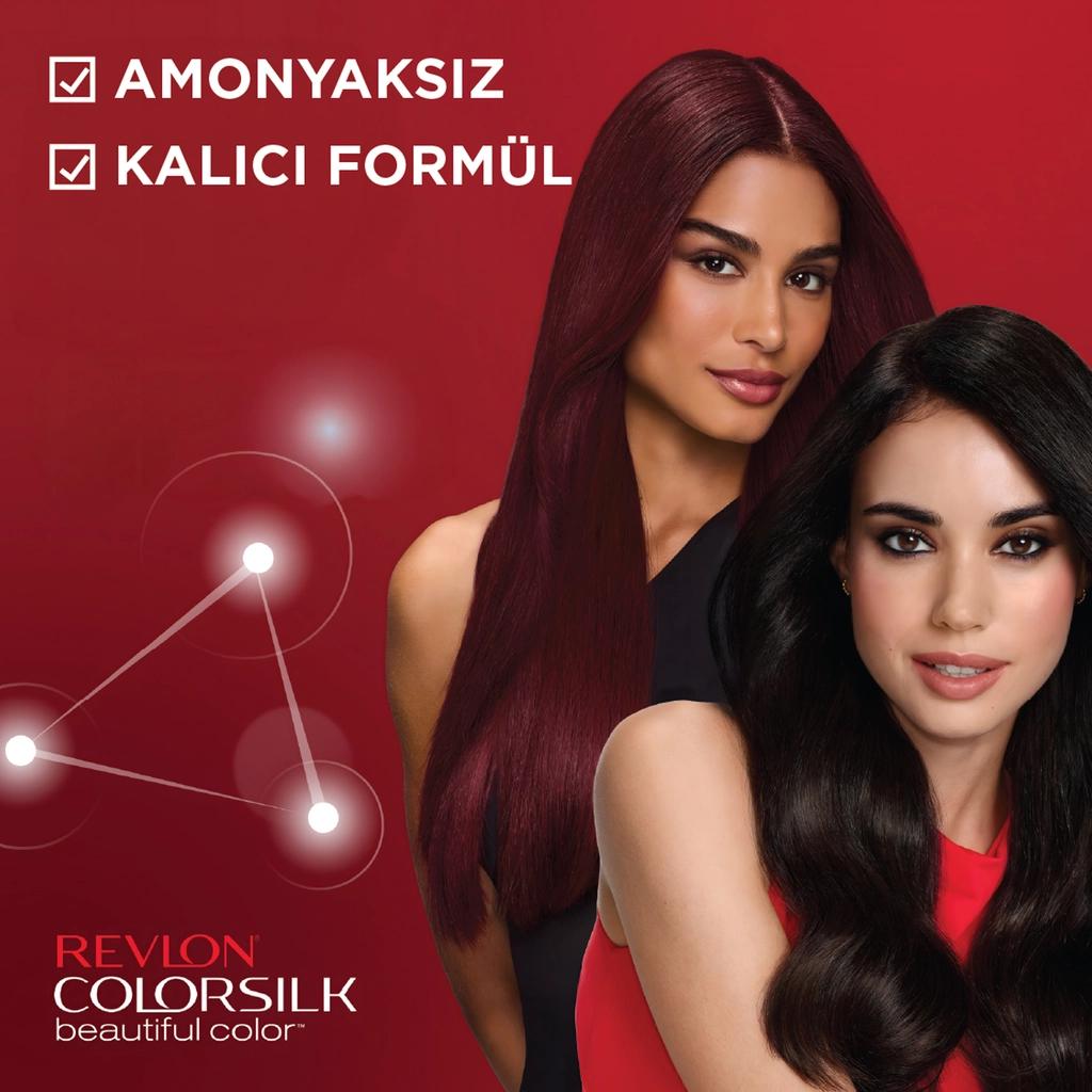 Revlon ColorSilk Beautiful Color Hair Dye 46 Warm Chestnut