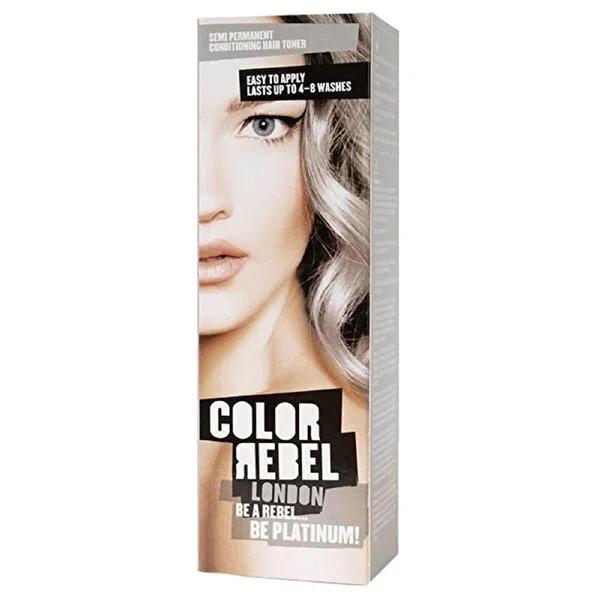 Color Rebel Platin Hair Dye - Cruelty-Free, Paraben-Free, Ammonia-Free Hair Coloring
