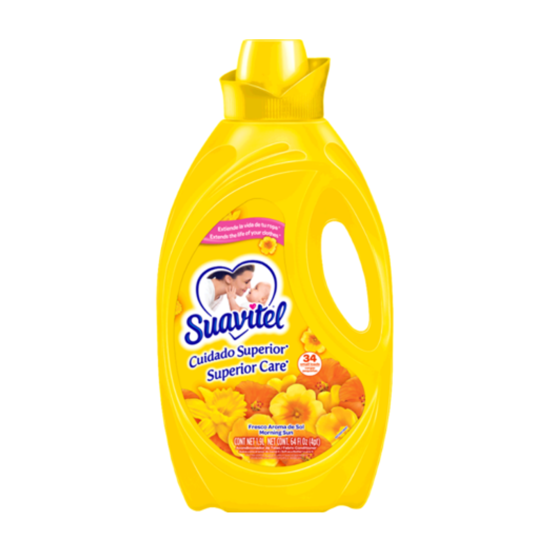 Suavitel Cuidado Superior Fabric Softener Morning Sun (64oz)