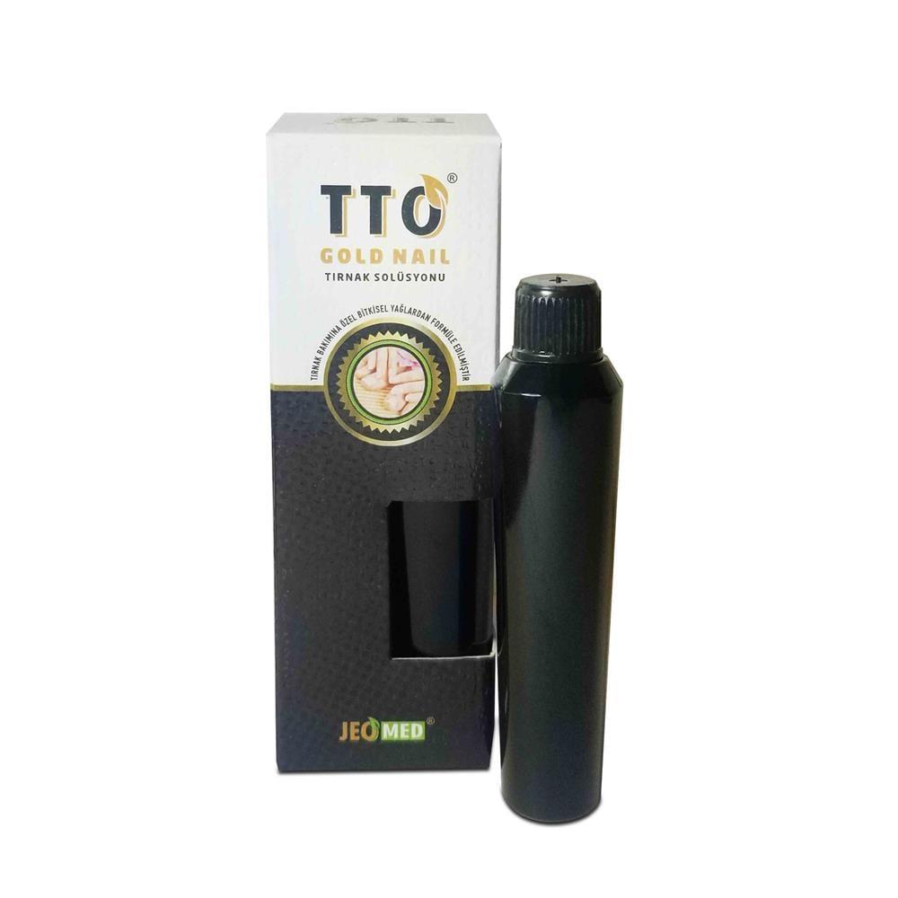 TTO Gold Nail Solution for Healthy Looking Nails 15 ml