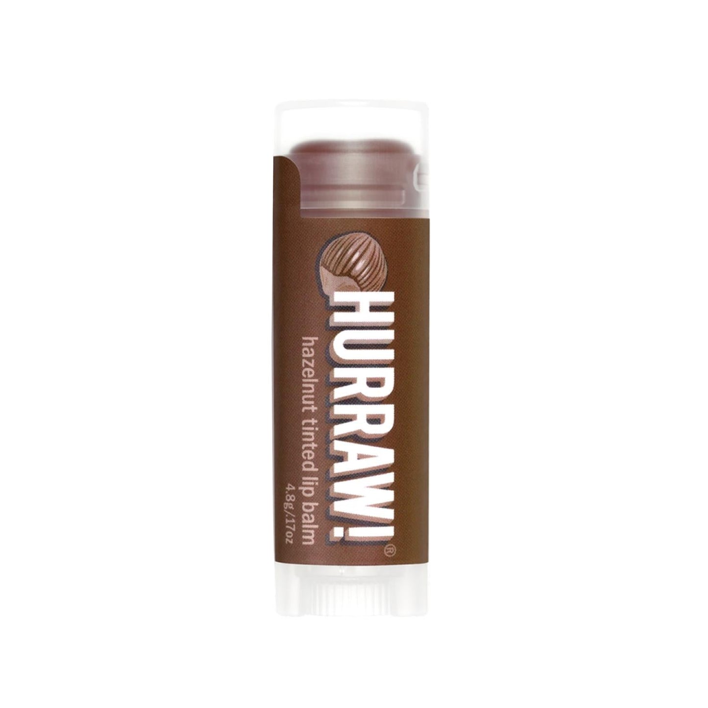 Hurraw Hazelnut Tinted Lip Balm with Sheer Bronze Glow 4.8g