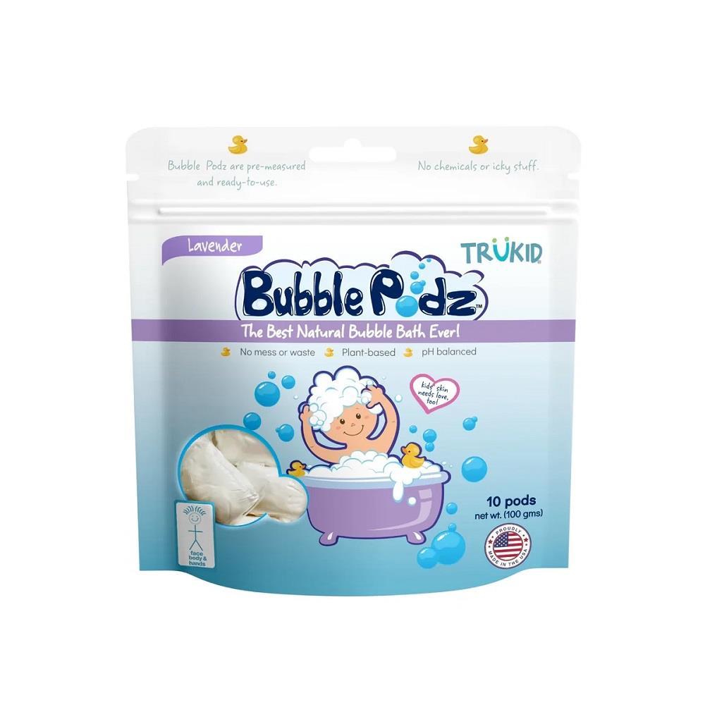 TruKid Bubble Podz Lavender Bubble Bath 10 Count