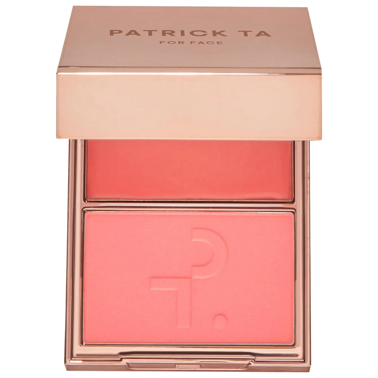 Major Headlines Blush Duo Compact - Cruelty-Free, Gluten-Free Cream & Powder Blush for Radiant Glow