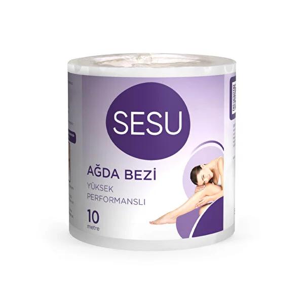 Sesu Waxing Strips 10 Meter Roll: Easy Hair Removal at Home for Smooth Skin - Professional Quality & Saves Time