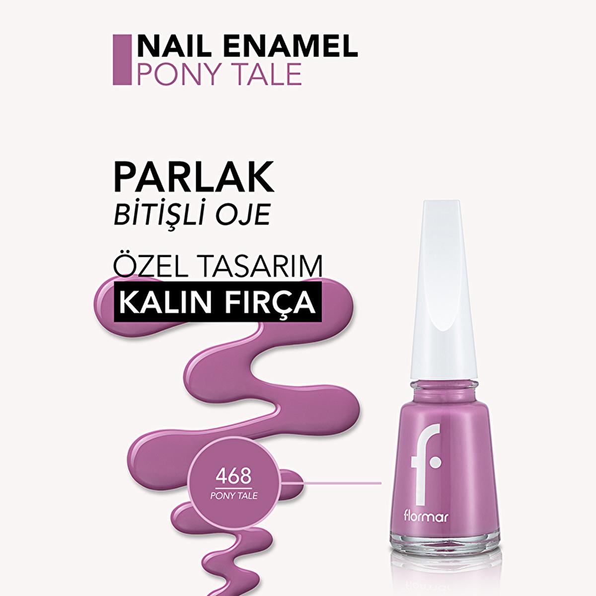 Flormar Nail Enamel - Long Lasting & Nourishing Nail Polish in Vibrant Colors