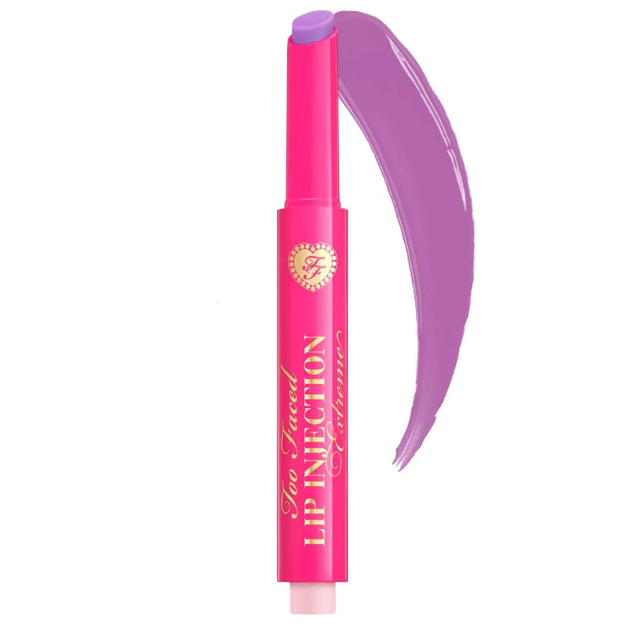 Lip Injection Extreme Plumping Clicks Lip Gloss by Lip Injection - Hydrating, Cruelty-Free, Strawberry Scented Lip Care