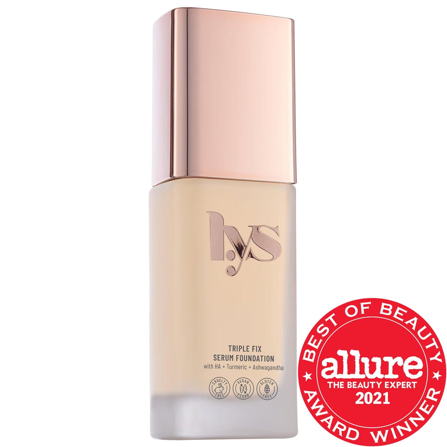 WOW Skincare Triple Fix Serum Foundation - Vegan, Cruelty-Free Serum Foundation for Natural, Buildable Coverage