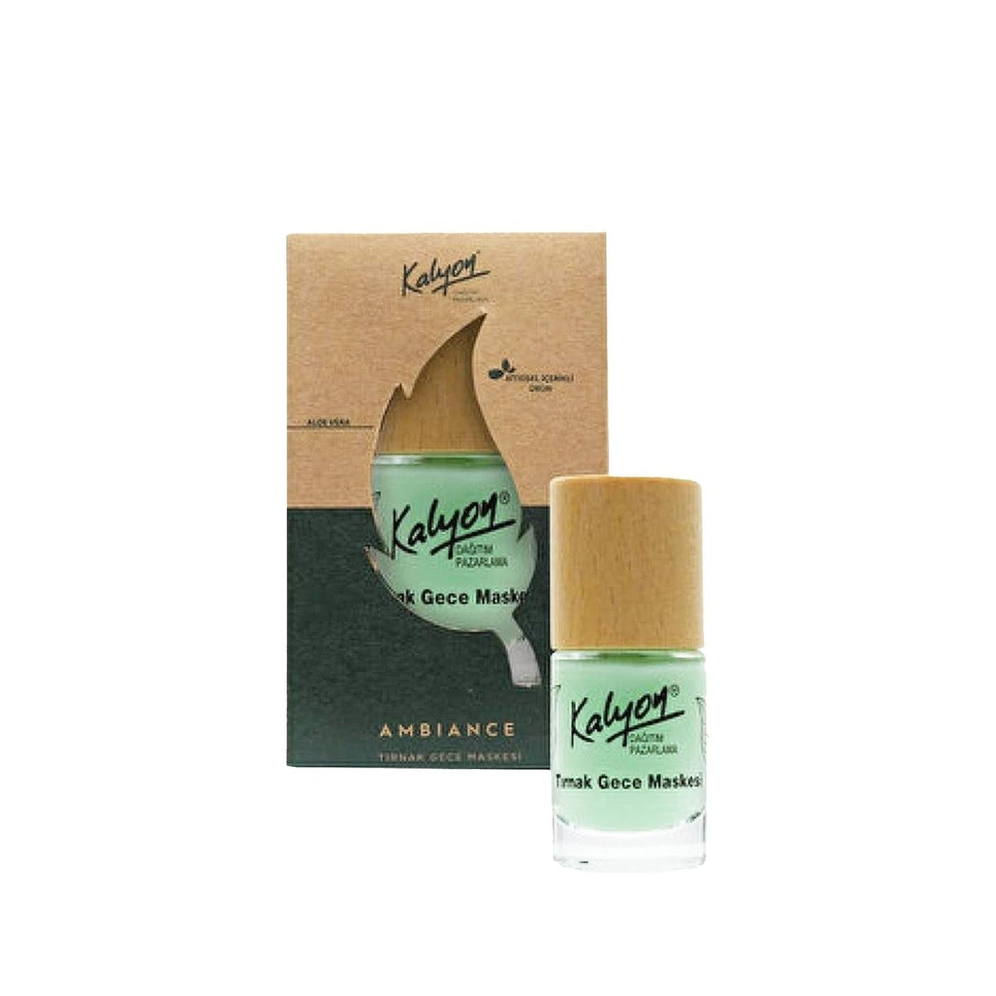 Kalyon Herbal Nail Care Mask 11ml - Natural Overnight Nourishment for Healthy Nails