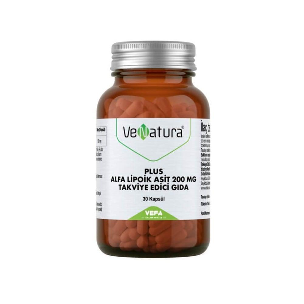 VeNatura Plus Alpha Lipoic Acid 200 mg - 30 Capsules