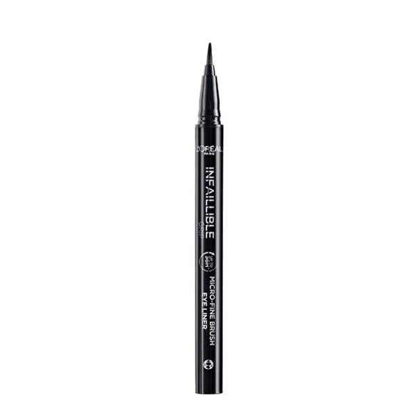 L'Oréal Paris Infaillible Micro Fine Eyeliner - Waterproof, 36H Long-Lasting, Precise 0.1mm Tip