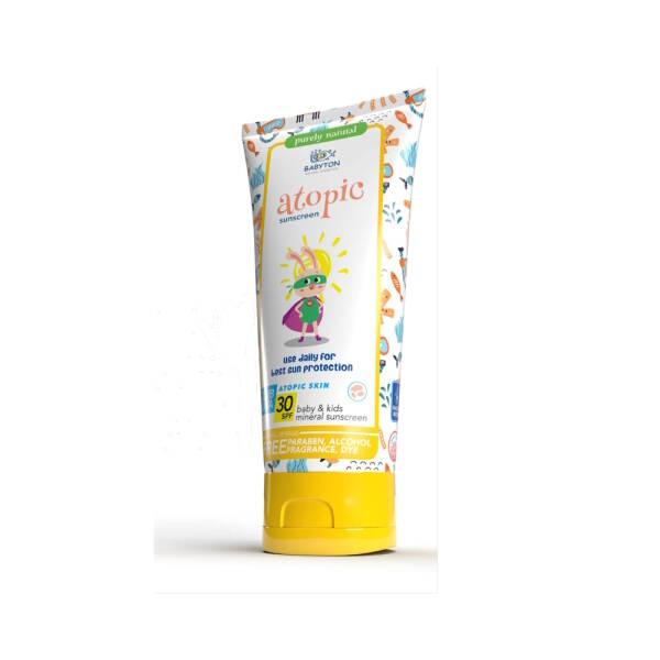 Babyton Atopic Mineral Sunscreen SPF30 for Kids 100ml