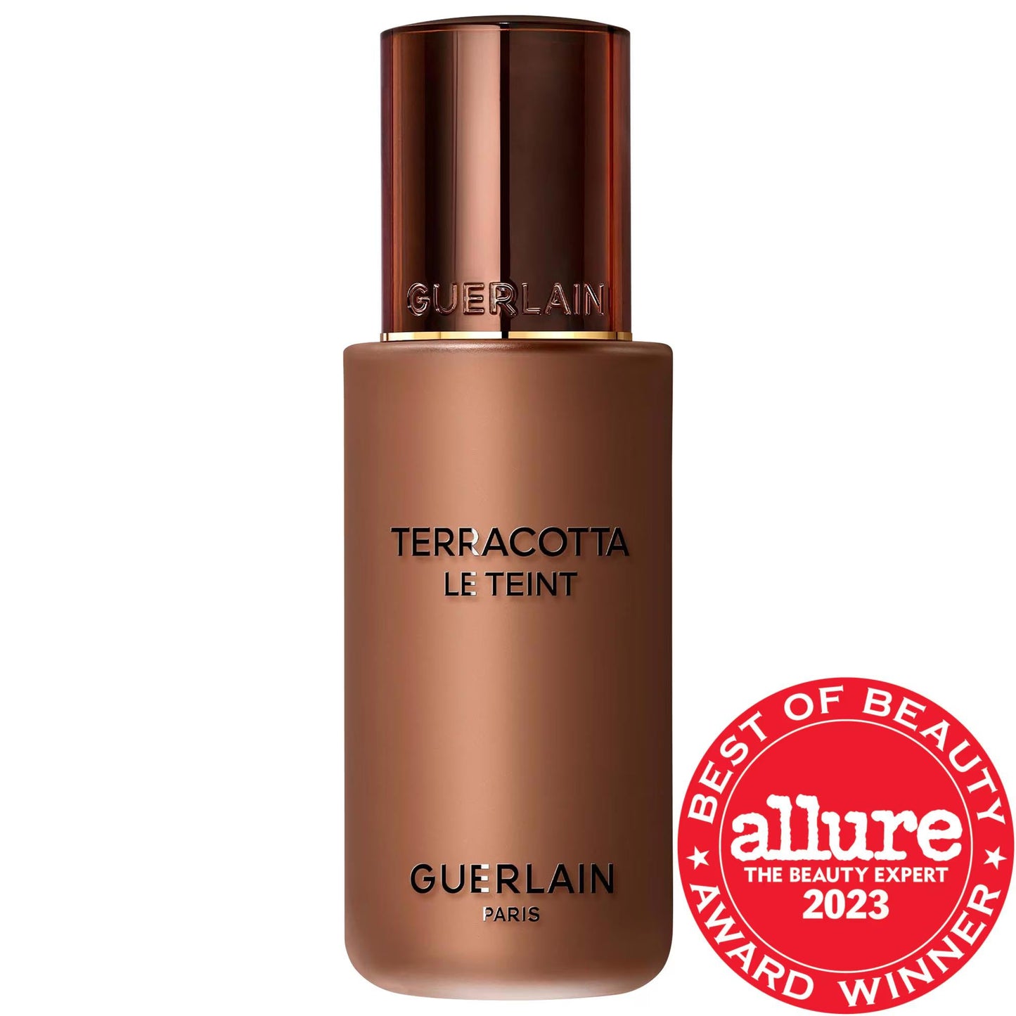 Guerlain Terracotta Le Teint: Luminous Matte Liquid Foundation - 24H Wear, Medium Coverage, Healthy Glow