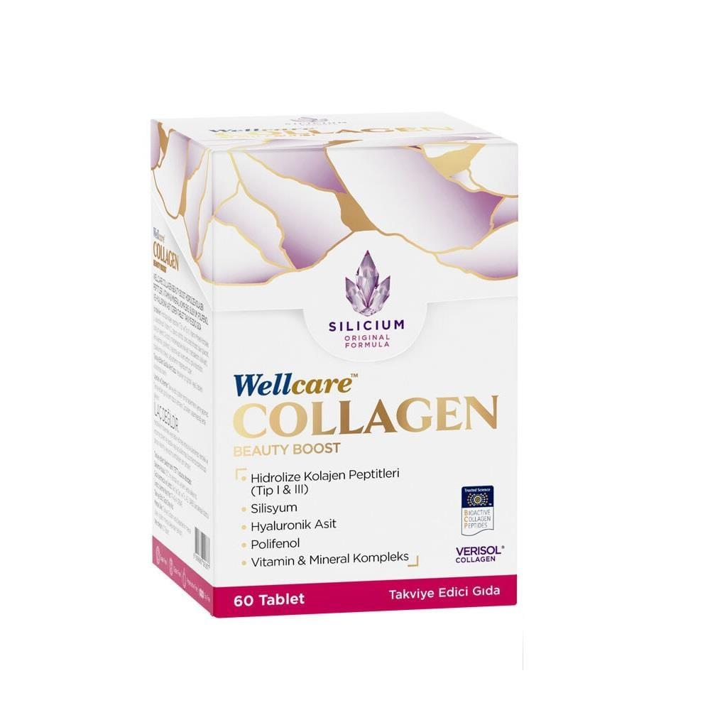Wellcare Collagen Beauty Boost Supplement 60 Tablets