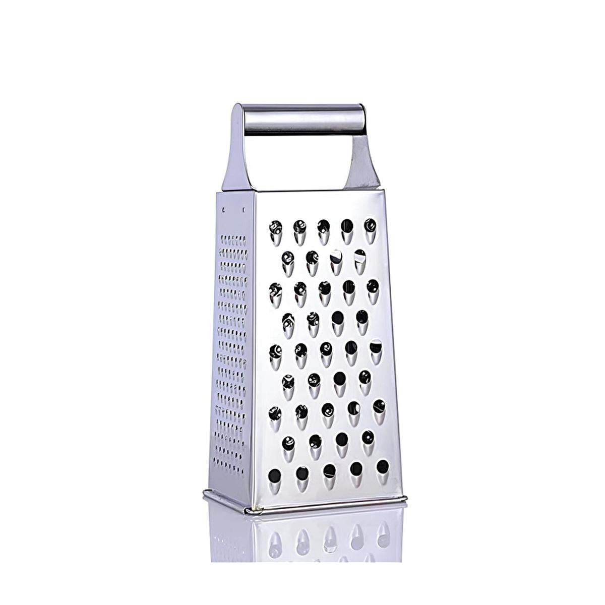 Lia - Stainless Steel Food Grater with 4 Grating Options - Durable & Versatile Kitchen Tool
