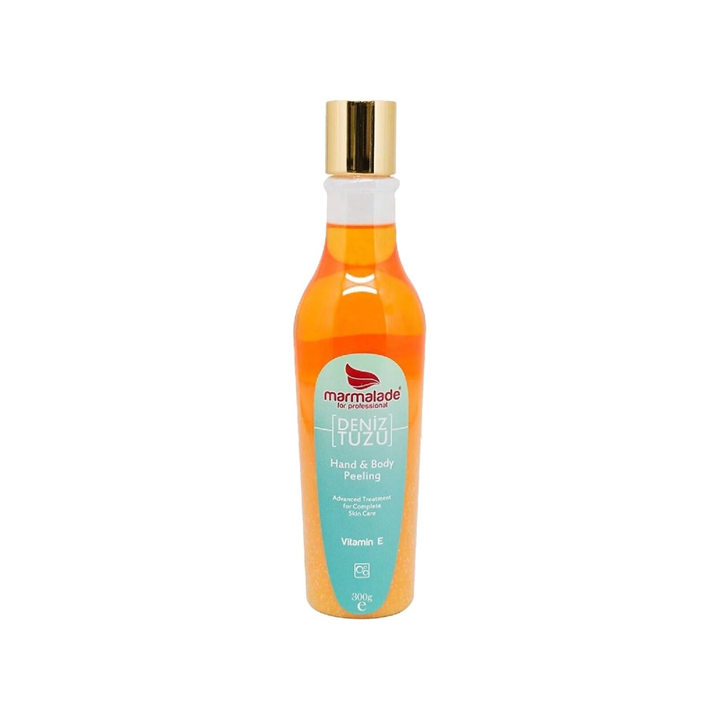 Marmalade Body and Hand Scrub with Sea Salt - Natural Exfoliating Skincare for Smoother Skin