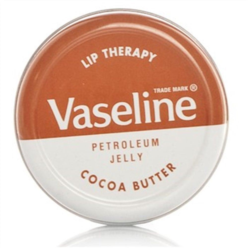 Vaseline Lip Therapy Cocoa Butter Lip Care Balm - Moisturizing & Protective Lip Balm for Dry Lips