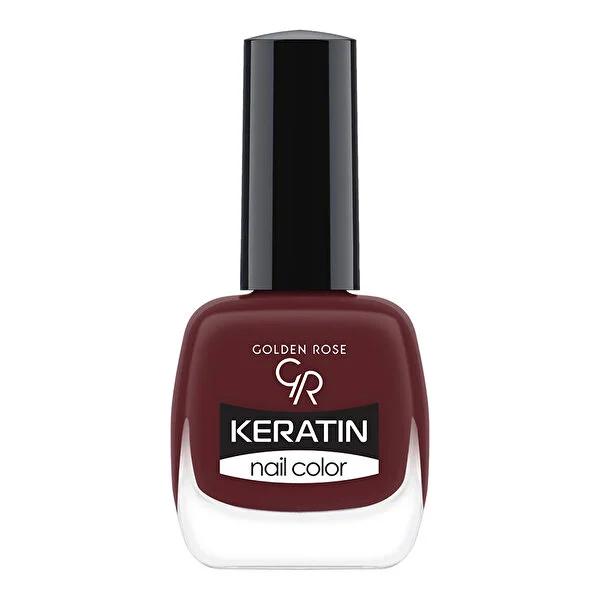 Golden Rose Keratin Nail Polish - Long Lasting Nail Color with Keratin Enrichment - Nail Polish with Keratin