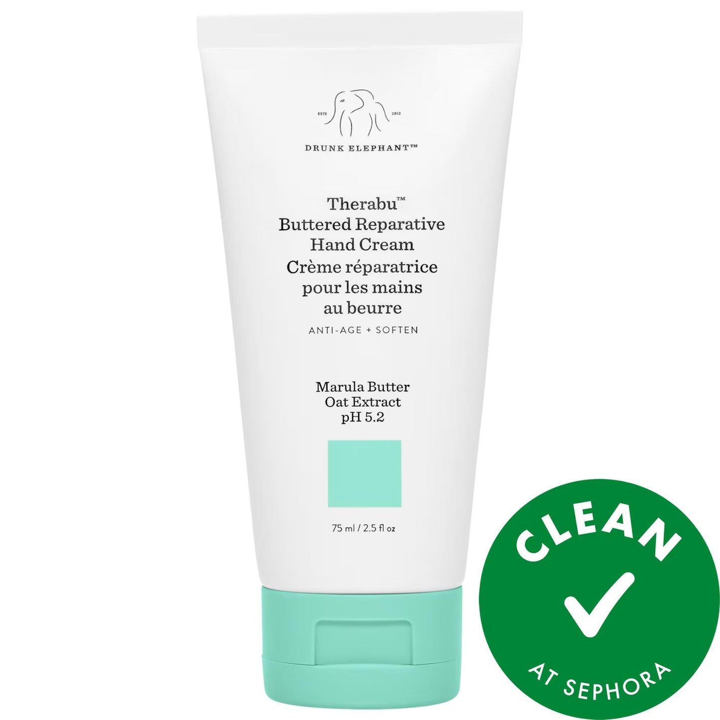 Therabu Buttered Reparative Hand Cream - Nourishing, Anti-Aging, Vegan & Cruelty-Free Hand Moisturizer