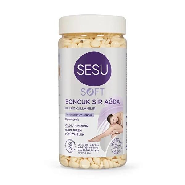 Sesu Hypoallergenic Soft Wax for Body Hair Removal - Gentle, Effective, and Dermatologically Tested
