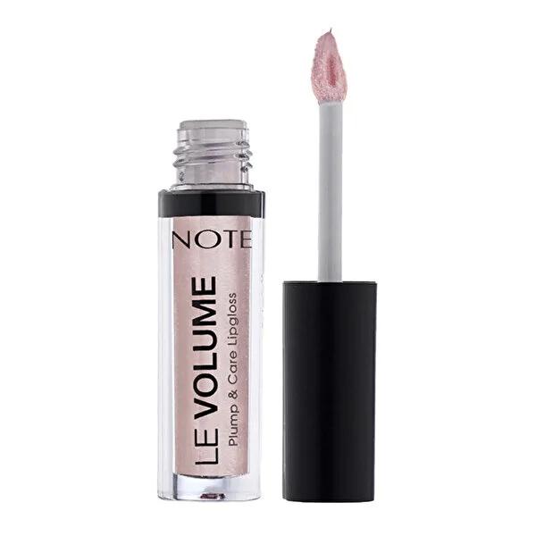 Note Le Volume Plump & Care Lip Gloss - Non-Sticky, Moisturizing Lip Care with Hyaluronic Acid