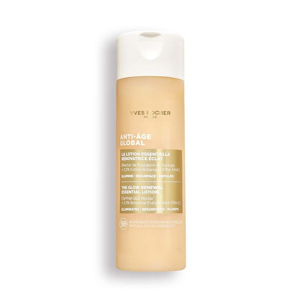 AHA Anti-Aging Facial Lotion - Natural Skincare with Lilac Bud Root Cells & AHA Complex