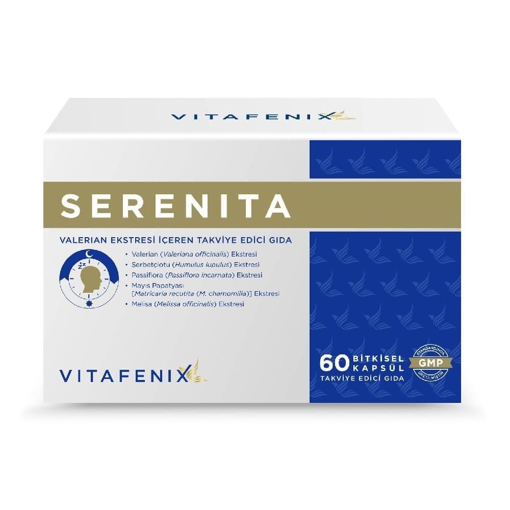 Vitafenix Serenita Calming Herbal Supplement 60 Capsules