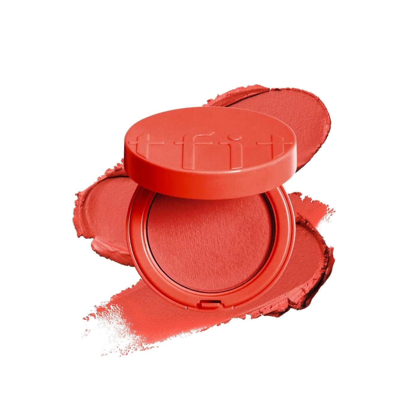 TFIT Fluffy Velvet Cushion Blush R01 Bright Red 1pc