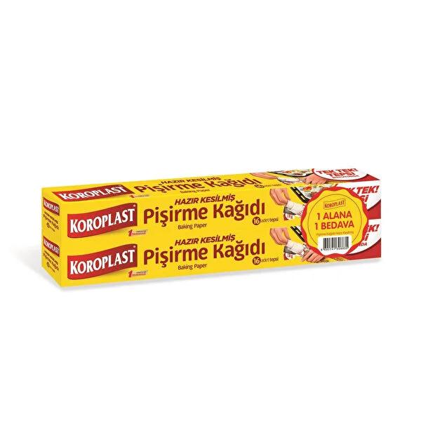 Koroplast Ready-Cut Non-Stick Baking Paper - 1+1 Free Offer