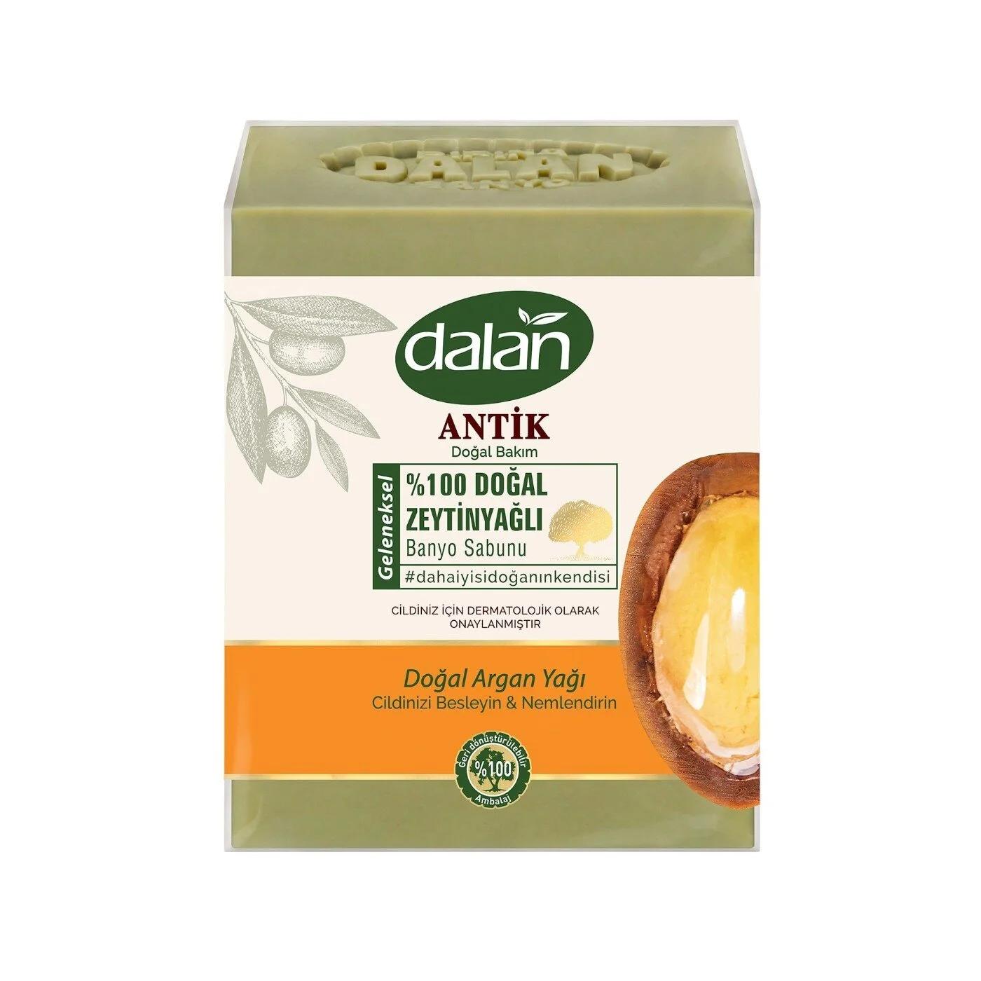 Dalan Olive Oil & Argan Soap Bars for Soft Skin 4x150g