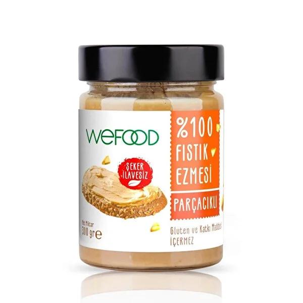 Wefood 100% Pistachio Spread - Natural, Preservative Free, Healthy Snack - 300g